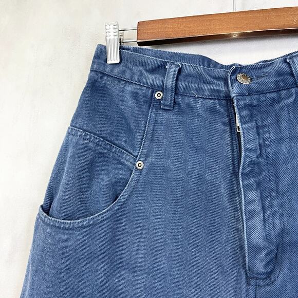 VTG 90s Nuovo Country Seat Womens Denim Shorts Size 11/12 High Rise Retro Summer - Picture 4 of 9